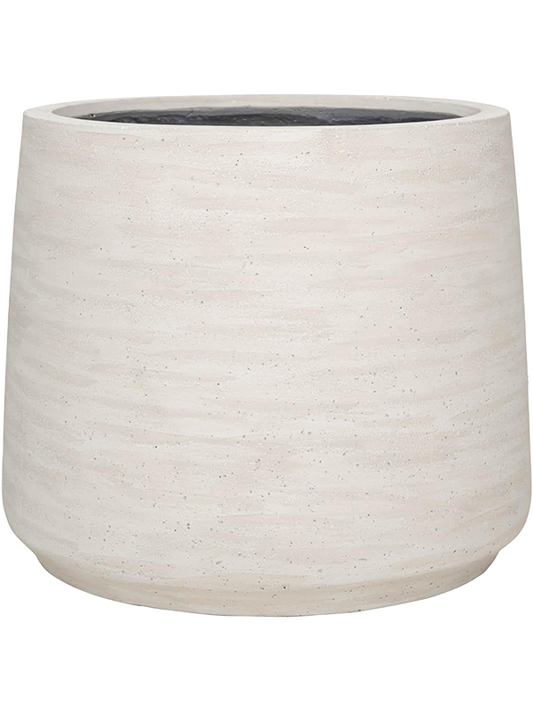 Urban Plant Pot 77cm Height 76cm Dia Jumbo Patt S Ivory Washed