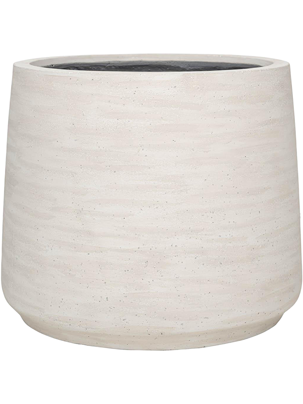 Urban Plant Pot 97cm Height 96cm Dia Jumbo Patt M Ivory Washed