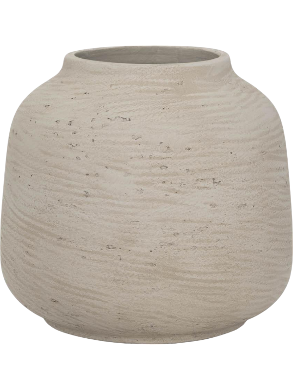 Rough Plant Pot 12cm Height 6cm Dia Jabari M Grey Washed