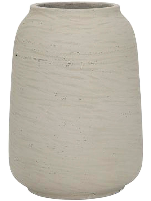 Rough Plant Pot 22cm Height 8cm Dia Mahir M Grey Washed