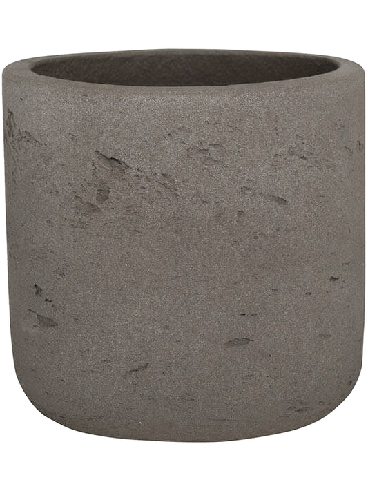 Rough Plant Pot 31cm Height 30cm Dia Charlie XL Mocha Washed