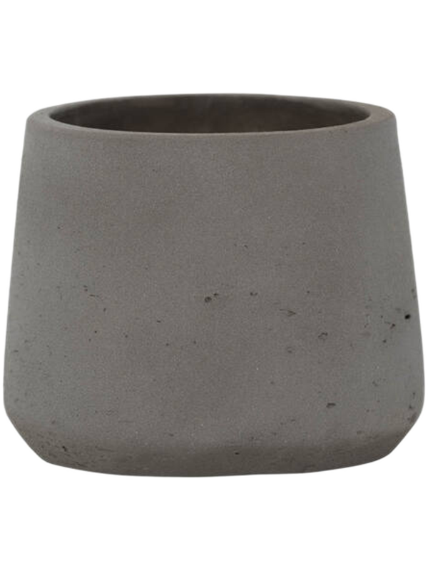 Rough Plant Pot 20cm Height 19cm Dia Patt XL Mocha Washed