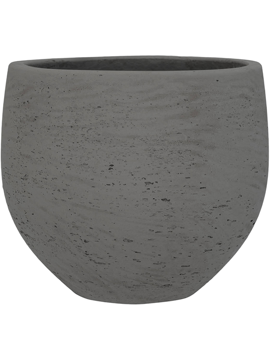 Rough Plant Pot 43cm Height 41cm Dia Orb M Mocha Washed