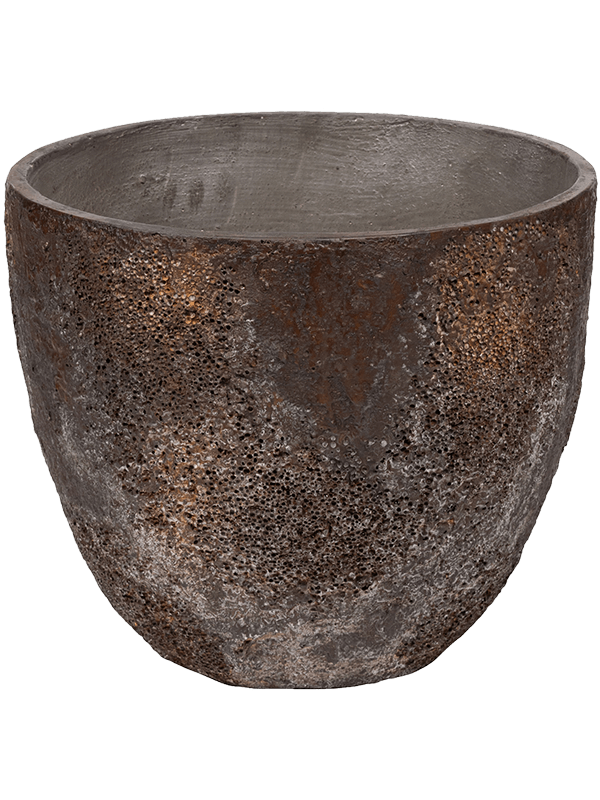 Oyster Plant Pot 36cm Height 40cm Dia Jesslyn XS Imperial Brown