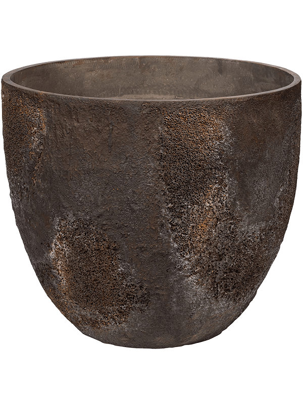 Oyster Plant Pot 61cm Height 68cm Dia Jesslyn L Imperial Brown