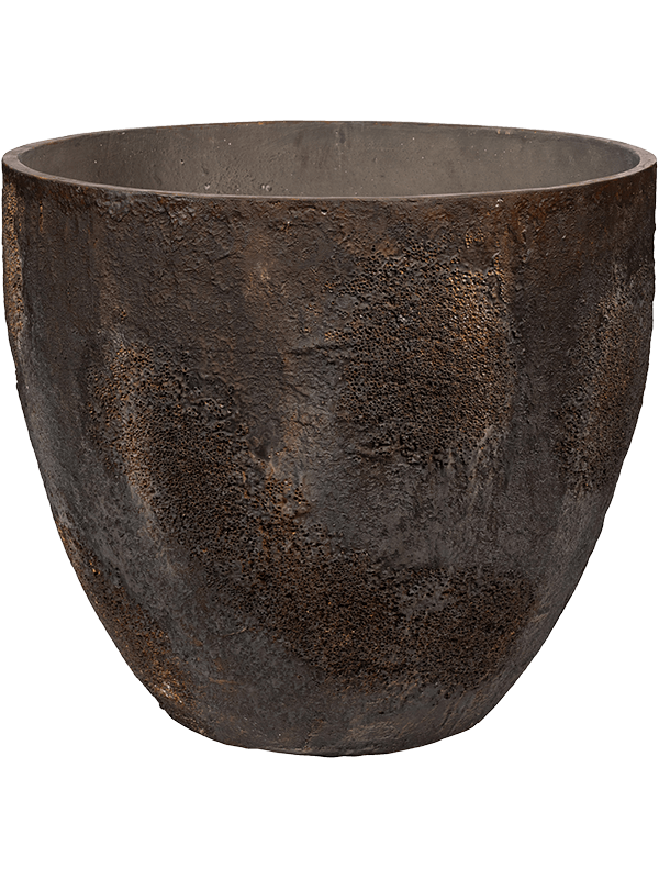 Oyster Plant Pot 70cm Height 78cm Dia Jesslyn XL Imperial Brown