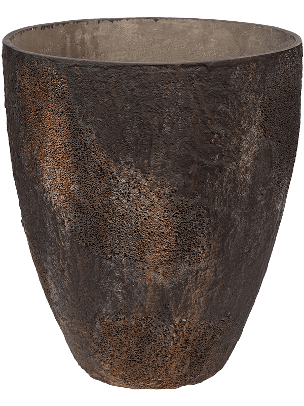 Oyster Plant Pot 60cm Height 51cm Dia Bernd L Imperial Brown