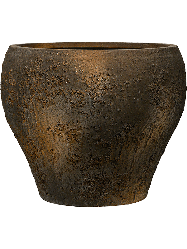 Oyster Plant Pot 44cm Height 52cm Dia Claire S Imperial Brown