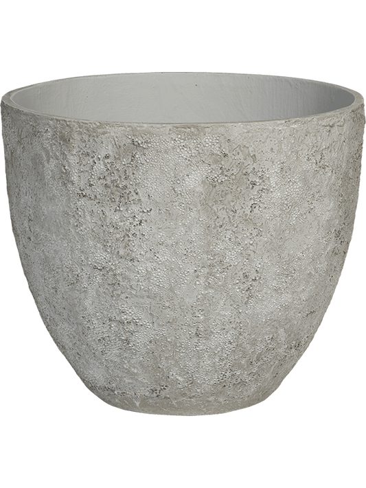 Oyster Plant Pot 36cm Height 40cm Dia Jesslyn XS Imperial White