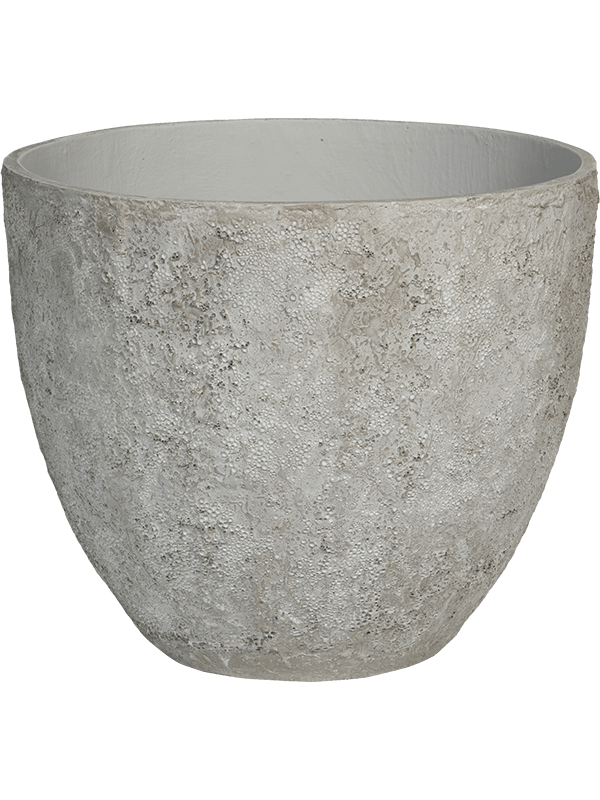 Oyster Plant Pot 52cm Height 58cm Dia Jesslyn M Imperial White