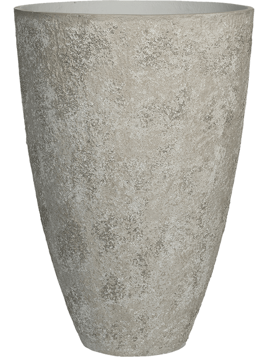 Oyster Plant Pot 105cm Height 70cm Dia Oscar XL Imperial White