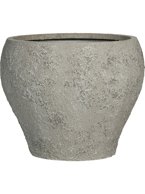 Oyster Plant Pot 33cm Height 38cm Dia Claire XS Imperial White