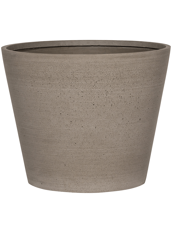 Refined Plant Pot 40cm Height 47cm Dia Bucket S Clouded Grey