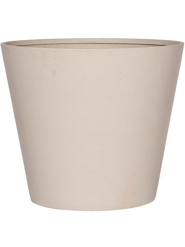 Refined Plant Pot 50cm Height 54cm Dia Bucket M Natural White