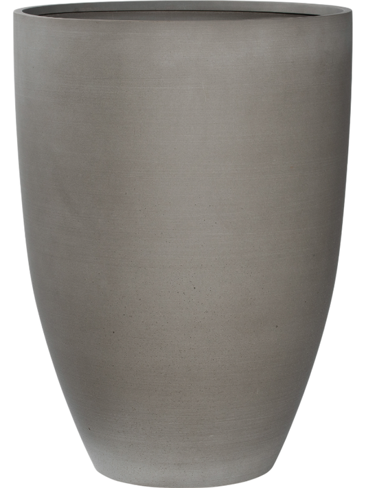 Refined Plant Pot 72cm Height 49cm Dia Ben XL Clouded Grey