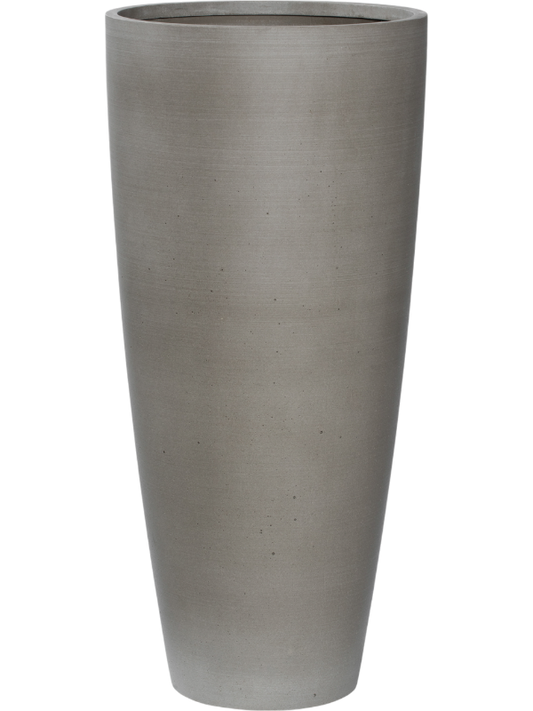 Refined Plant Pot 80cm Height 34cm Dia Dax L Clouded Grey