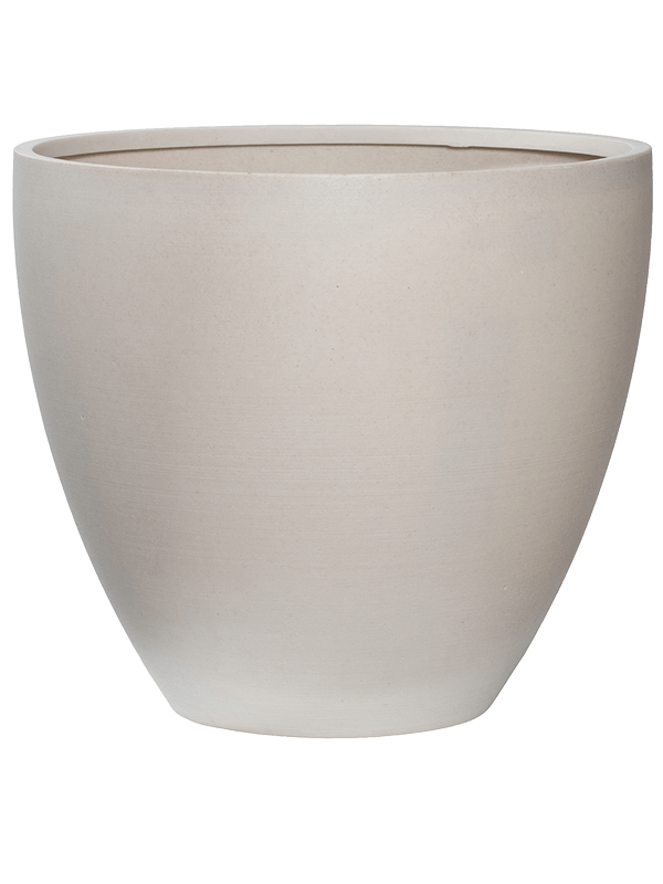 Refined Plant Pot 44cm Height 47cm Dia Jesslyn S Natural White