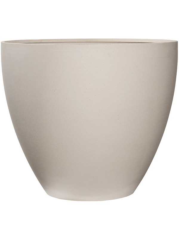 Refined Plant Pot 61cm Height 67cm Dia Jesslyn L Natural White