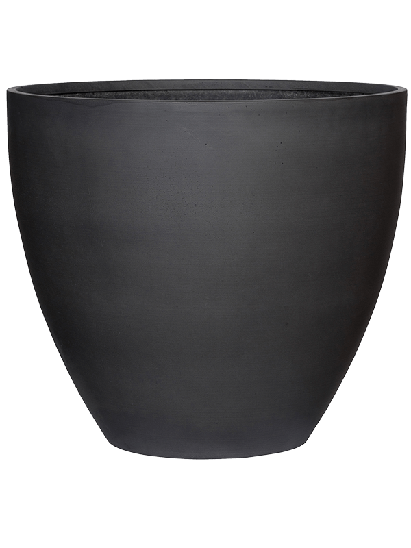 Refined Plant Pot 61cm Height 67cm Dia Jesslyn L Volcano Black