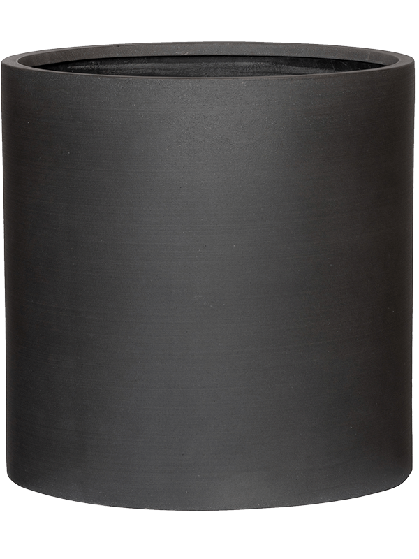Refined Plant Pot 42cm Height 40cm Dia Max M Volcano Black