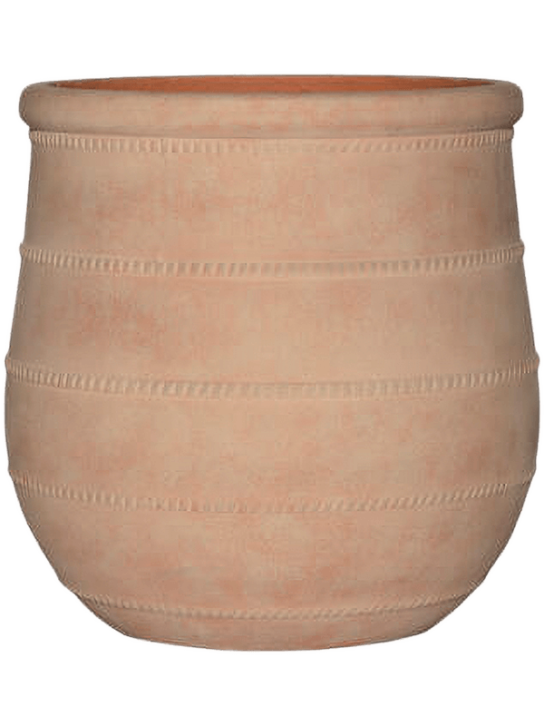 Treasure Plant Pot 42cm Height 47cm Dia Nika L Brick Orange