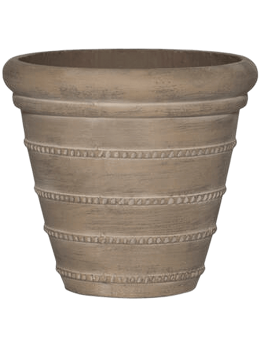 Treasure Plant Pot 25cm Height 25cm Dia Selena S Chalk Beige
