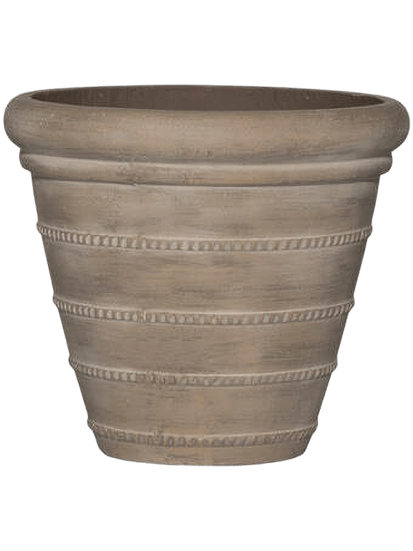 Treasure Plant Pot 46cm Height 45cm Dia Selena L Chalk Beige