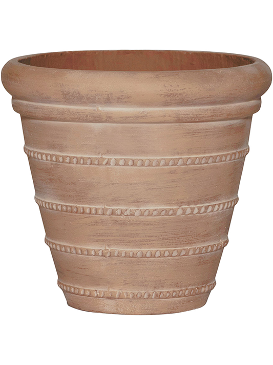 Treasure Plant Pot 25cm Height 25cm Dia Selena S Brick Orange