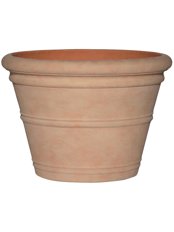 Treasure Plant Pot 49cm Height 61cm Dia Kyra XL Brick Orange