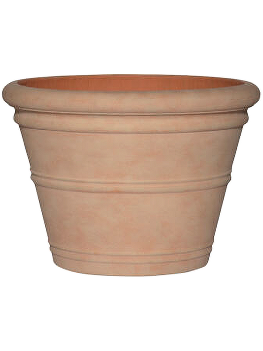 Treasure Plant Pot 49cm Height 61cm Dia Kyra XL Brick Orange