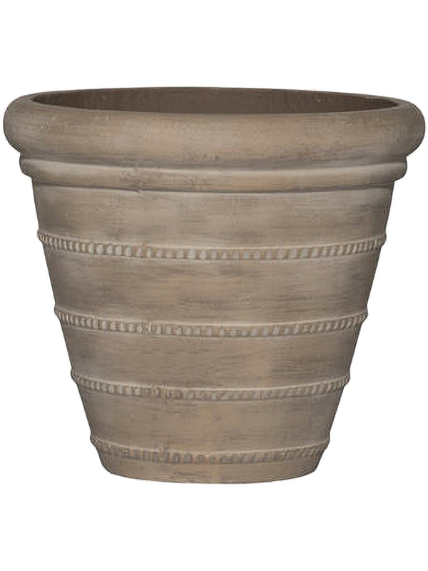 Treasure Plant Pot 63cm Height 61cm Dia Selena XL Chalk Beige