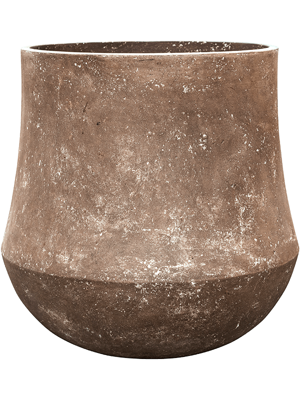 Baq Polystone Coated Plain Plant Pot 60cm Height 47cm Dia Darcy Rock