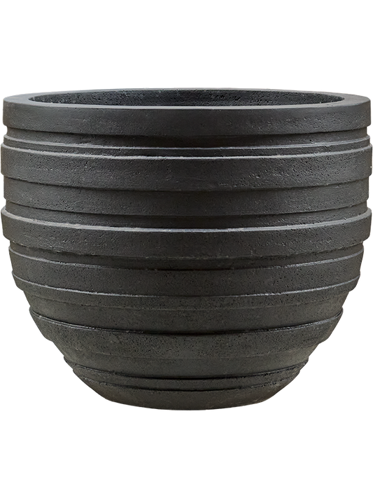 Baq Polystone Coated Junar Plant Pot 120cm Height 135cm Dia Couple Smoke