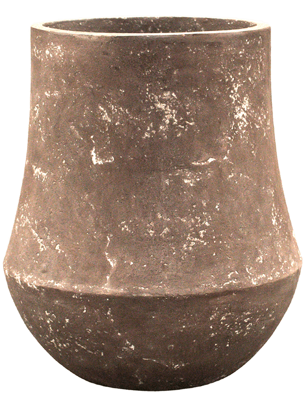 Baq Polystone Coated Plain Plant Pot 57cm Height 32cm Dia Darcy Rock