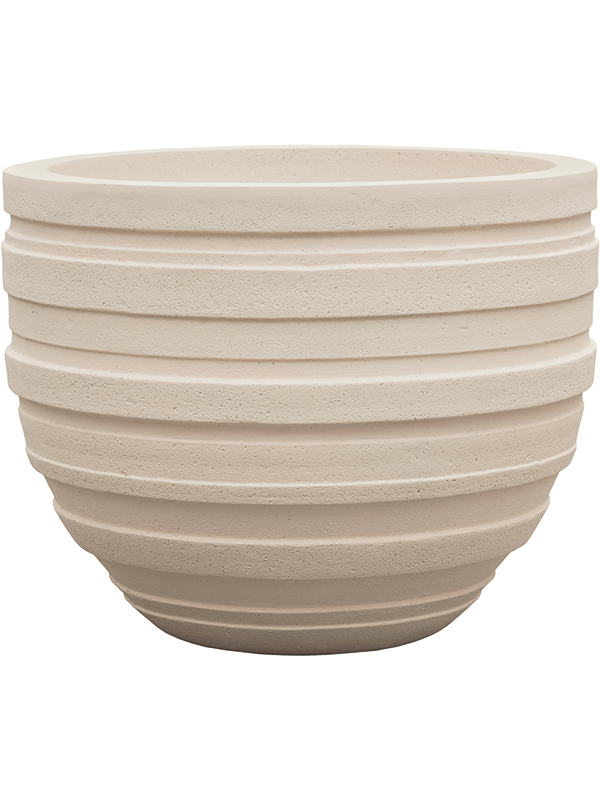 Baq Polystone Coated Junar Plant Pot 120cm Height 135cm Dia Couple Natural