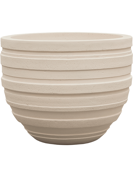 Baq Polystone Coated Junar Plant Pot 120cm Height 135cm Dia Couple Natural