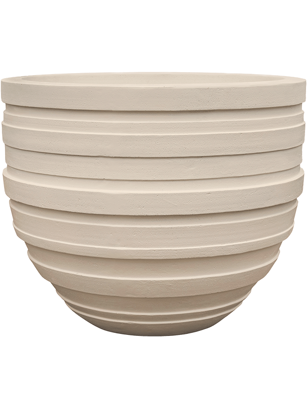 Baq Polystone Coated Junar Plant Pot 72cm Height 77cm Dia Couple Natural