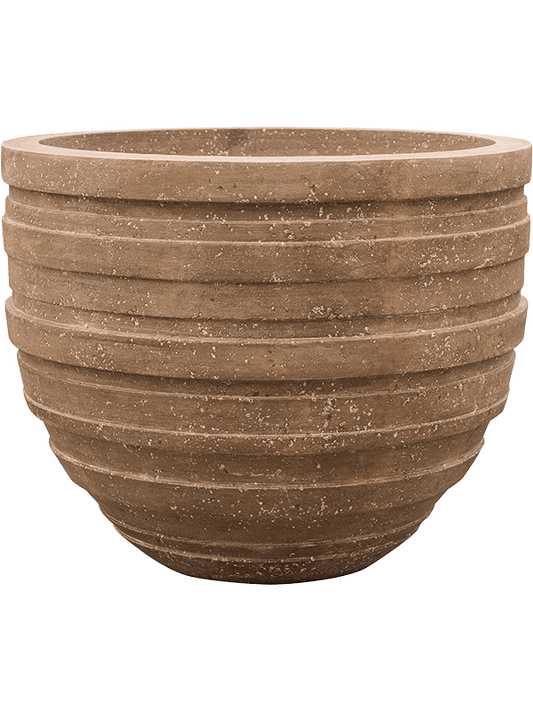 Baq Polystone Coated Junar Plant Pot 72cm Height 77cm Dia Couple Rock