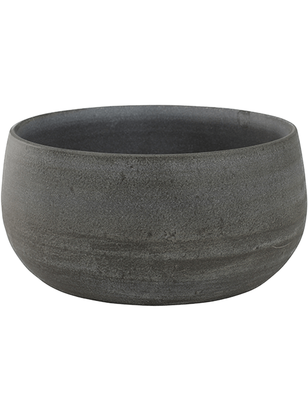 Esra Plant Pot 13cm Height 23cm Dia Bowl Mystic Grey
