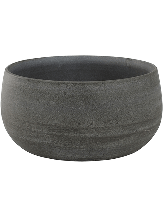 Esra Plant Pot 13cm Height 23cm Dia Bowl Mystic Grey