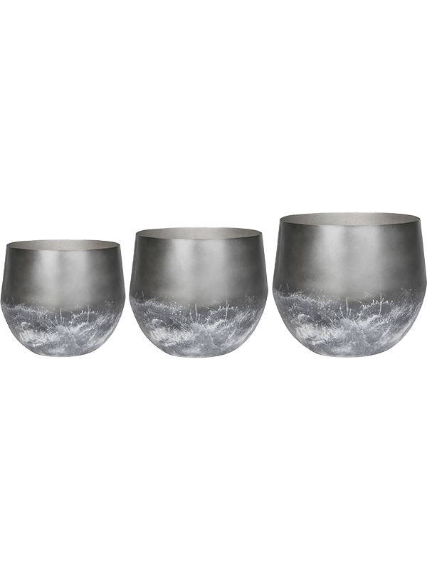 Elisa Plant Pot 39cm Dia Pot Mystic Earth (set of 3)