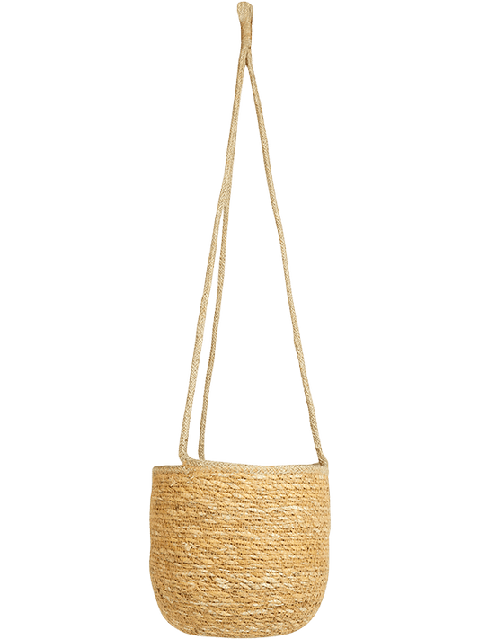 Igmar Plant Pot 14cm Height 16cm Dia Hanger Natural