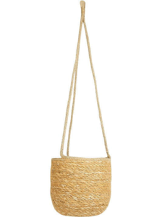 Igmar Plant Pot 17cm Height 18cm Dia Hanger Natural