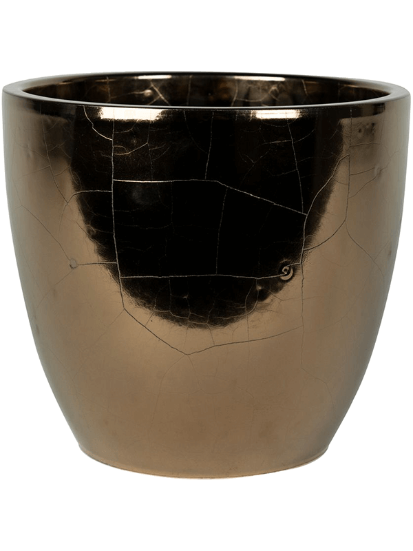 Sven Plant Pot 16cm Height 16cm Dia Pot Gold
