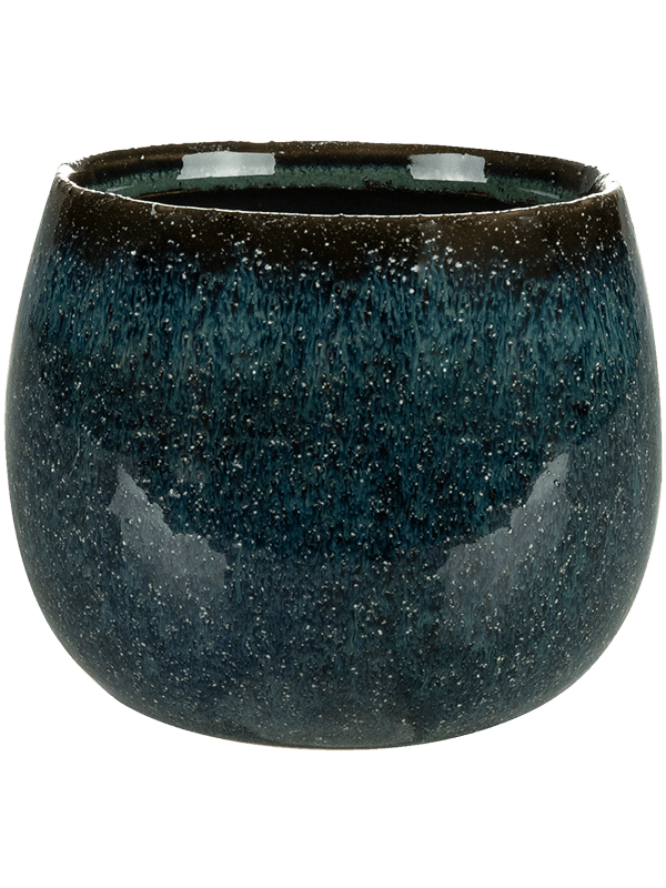 Odile Plant Pot 11cm Height 12cm Dia Pot Petrol