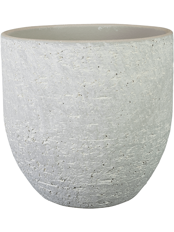 Cas Plant Pot 23cm Height 22cm Dia Pot Cool Grey
