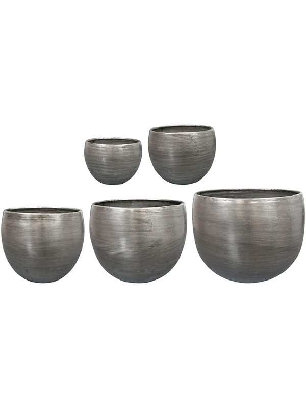 Rowen Plant Pot 30cm Dia Pot Lead (set of 5)