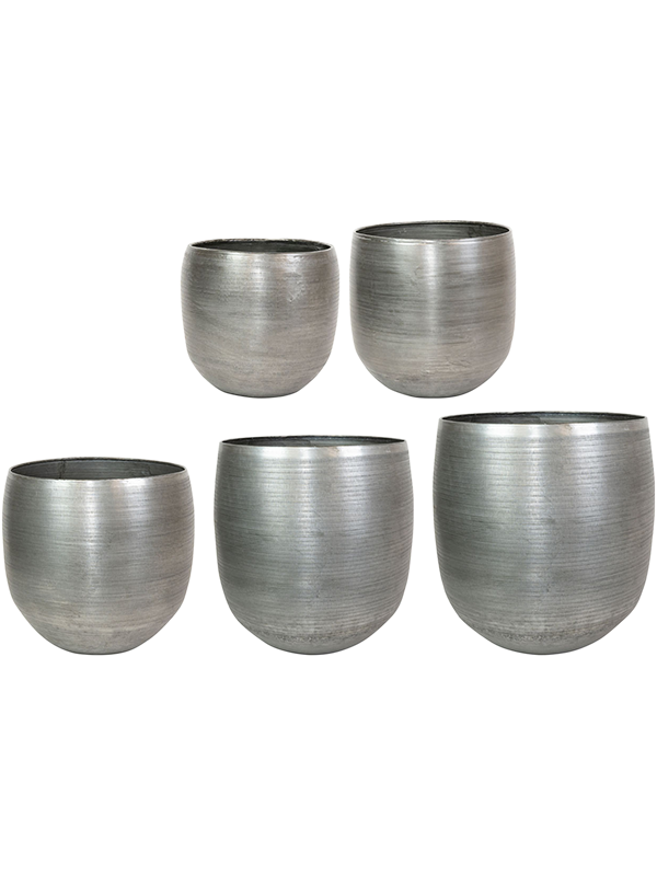 Rowen Plant Pot 62cm Dia Pot Lead (set of 5)