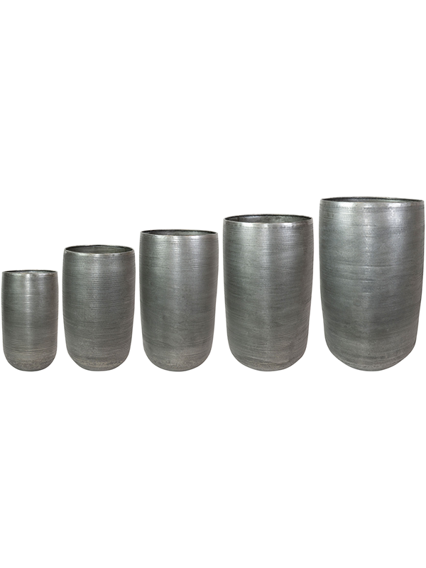 Rowen Plant Pot 89cm Dia Pot Tall Lead (set of 5)