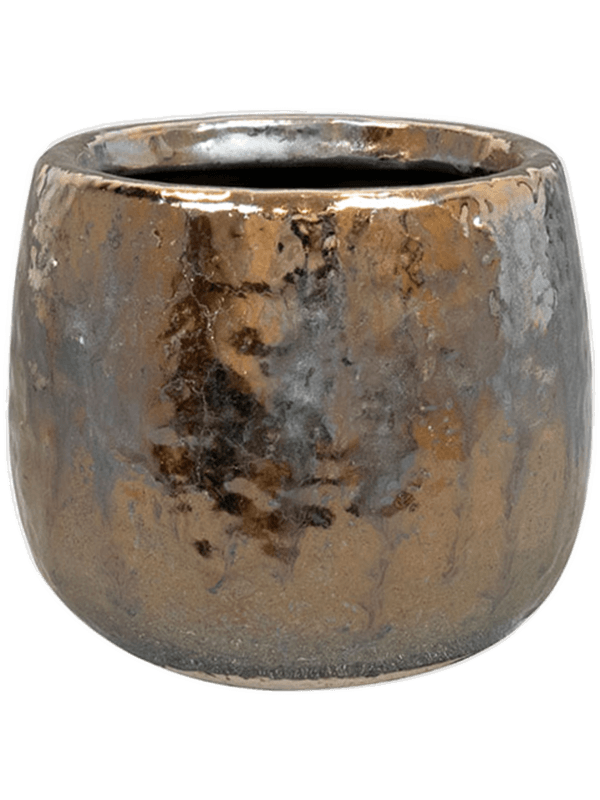 Yvette Plant Pot 7cm Height 6.5cm Dia Pot Gold